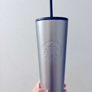 NWT Starbucks Silver Stainless Steel Cup